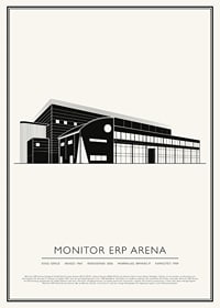 Monitor ERP Arena Vintage Skiss poster-1