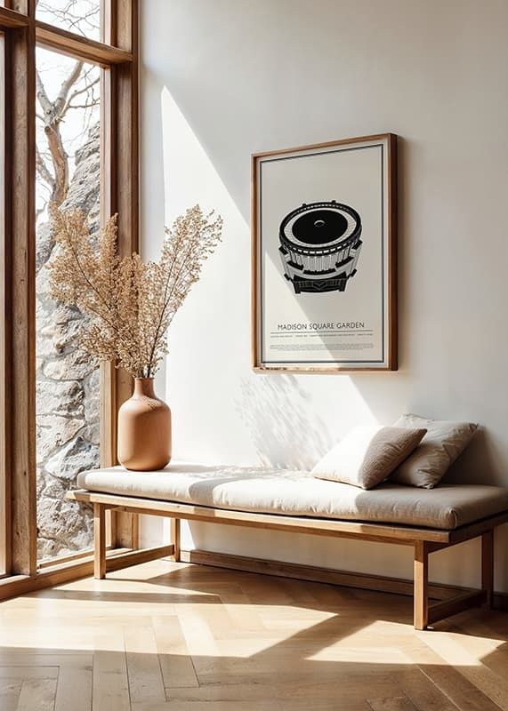 Poster Madison Square Garden Vintage Sketch 01 EN crossfade
