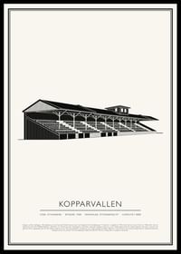 Kopparvallen Vintage Skiss poster-0