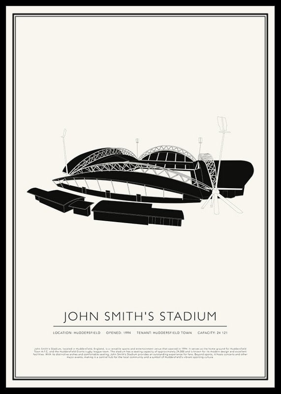 John Smith's Stadium Vintage Sketch poster-12