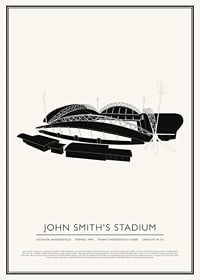 John Smith's Stadium Vintage Sketch poster-1