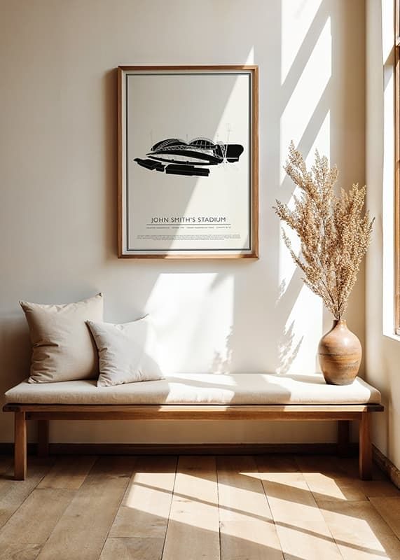 John Smiths Stadium Vintage Sketch-plakat-12