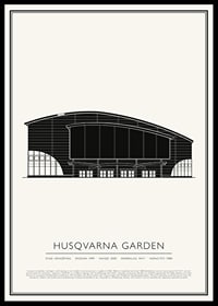 Husqvarna Garden Vintage Skiss poster-0