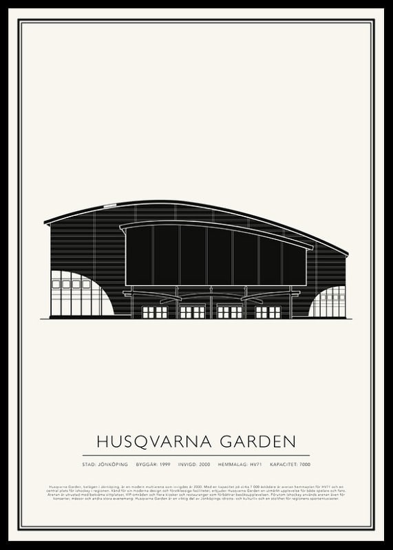 Husqvarna Garden Vintage Skiss poster-12