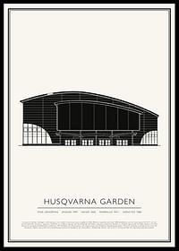 Husqvarna Garden Vintage Skiss poster-0