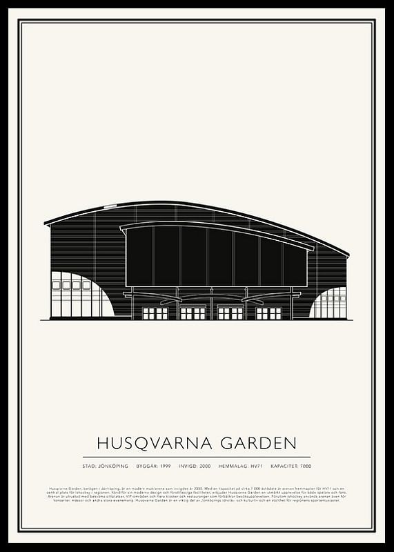Husqvarna Garden Vintage Skiss poster-12