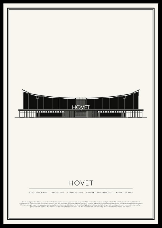 Hovet Vintage Skiss poster-12