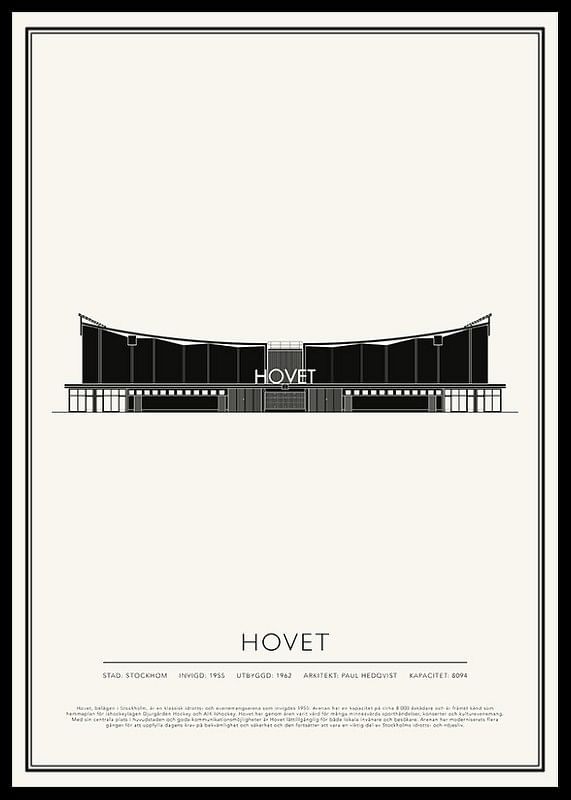 Hovet Vintage Skiss poster-12