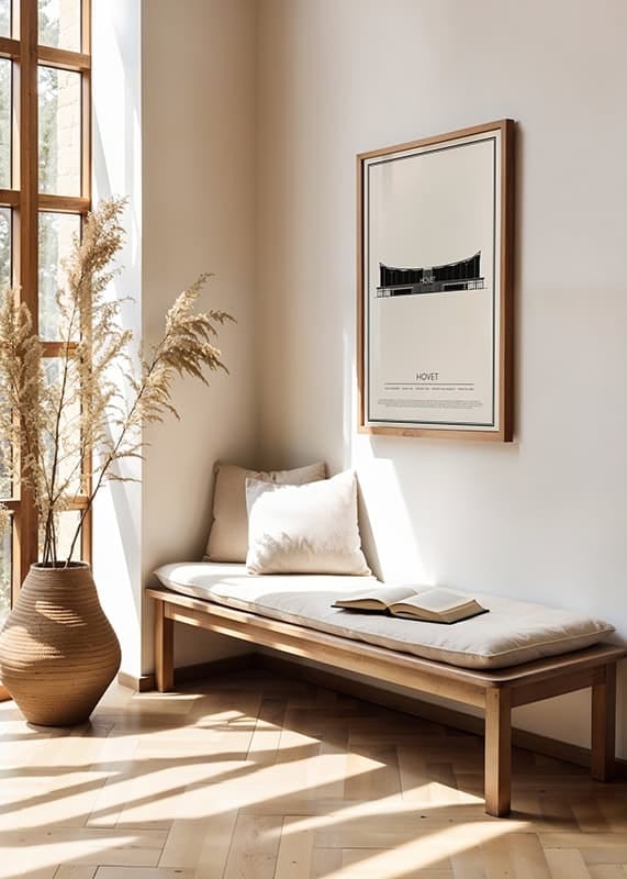 Poster Hovet Vintage Skiss 01 SE crossfade