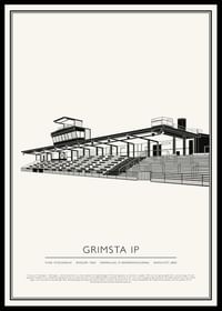 Grimsta IP Vintage Skiss poster-0