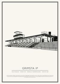 Grimsta IP Vintage Skiss poster-1