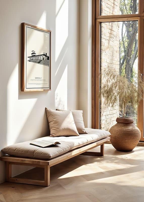 Poster Grimsta IP Vintage Skiss 01 SE crossfade