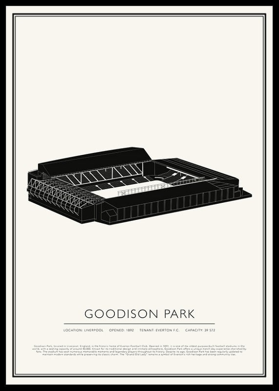 Goodison Park Vintage Sketch poster-12