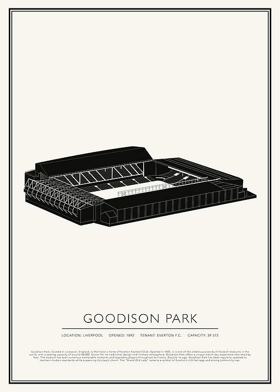 Goodison Park Vintage Sketch poster-12