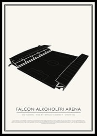 Falcon Alkoholfri Arena Vintage Skiss poster-0