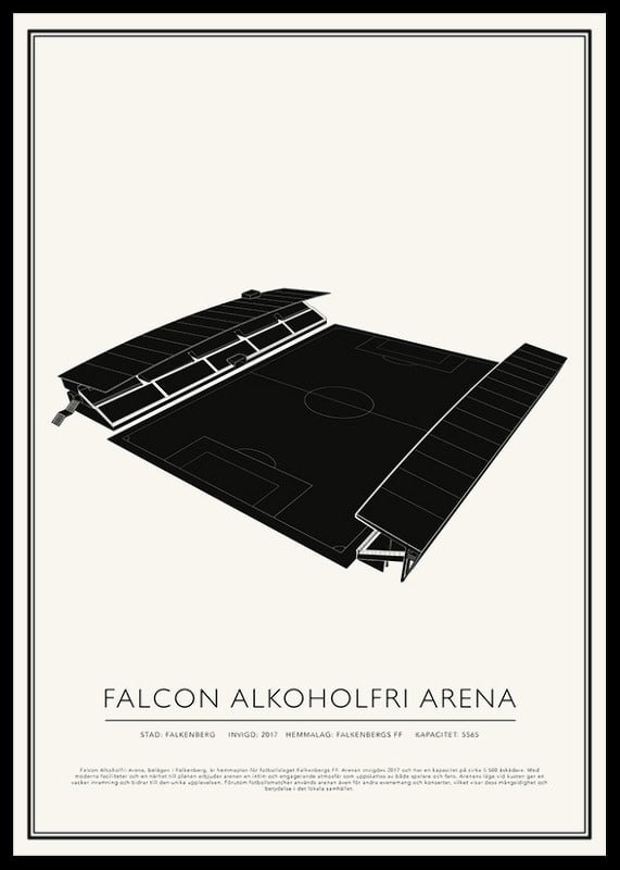 Falcon Alkoholfri Arena Vintage Skiss poster-12