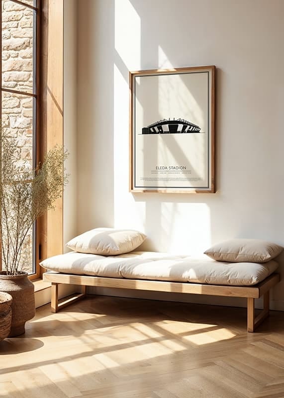 Poster Eleda Stadion Vintage Skiss 01 SE crossfade