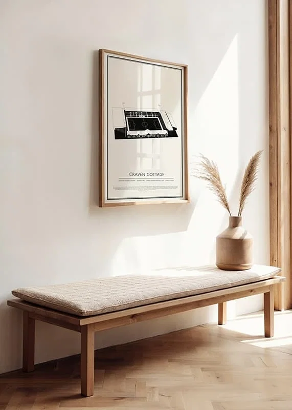 Craven Cottage Vintage Sketch poster-12