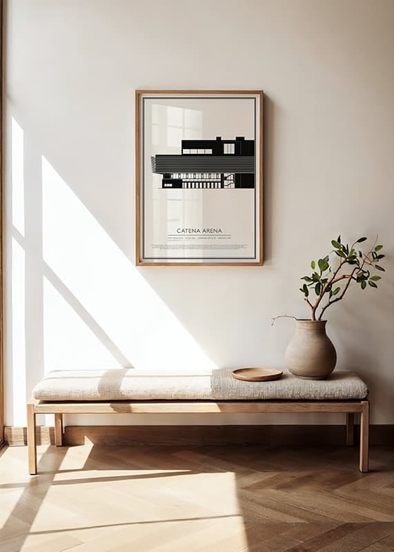 Poster Catena Arena Vintage Skiss 01 SE crossfade