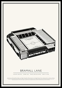 Bramall Lane Vintage Sketch poster-0