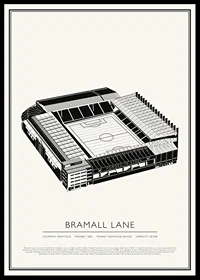 Bramall Lane Vintage Sketch affisch-0