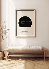 Avicii Arena Vintage Sketch poster-2