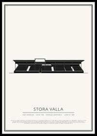 Stora Valla Vintage Skiss poster-0