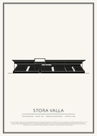 Stora Valla Vintage Skiss poster-1