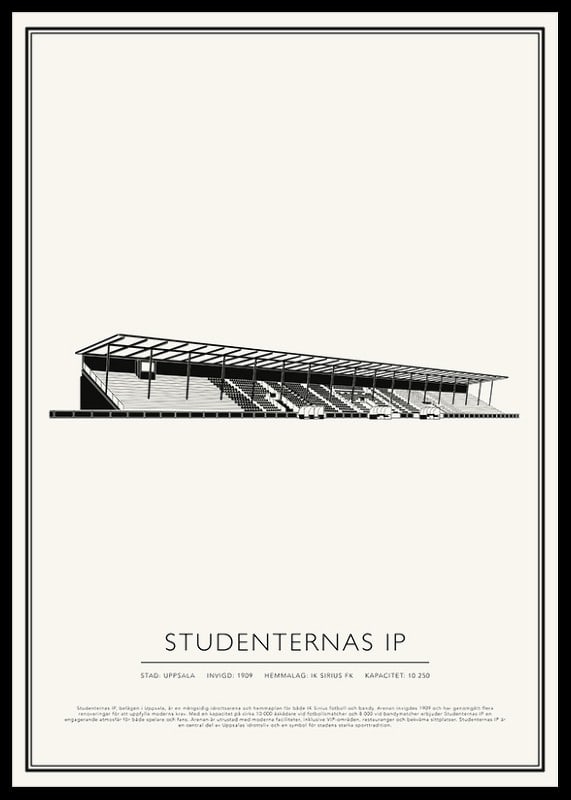 Studenternas IP Vintage Skiss poster-12