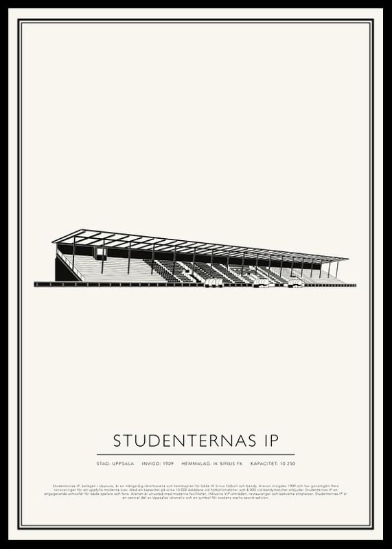 Studenternas IP Vintage Skiss poster-12