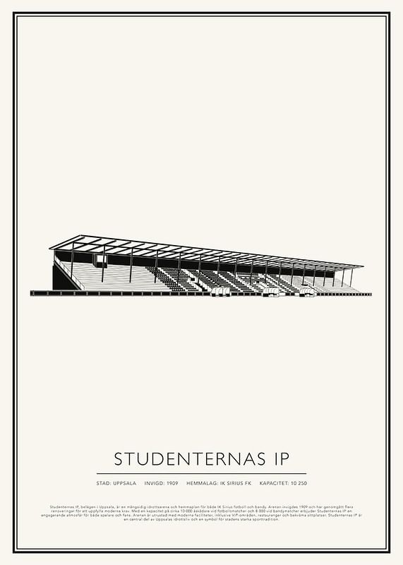 Studenternas IP Vintage Skiss poster-12