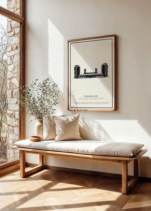 Poster Tunavallen Vintage Skiss 01 SE crossfade