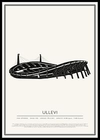 Ullevi Vintage Skiss poster-0