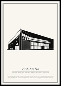 Vida Arena Vintage Skiss poster-0