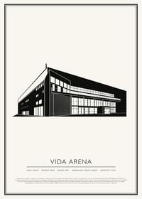 Vida Arena Vintage Skiss poster-1
