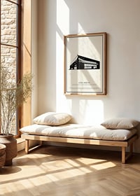 Vida Arena Vintage Skiss poster-2