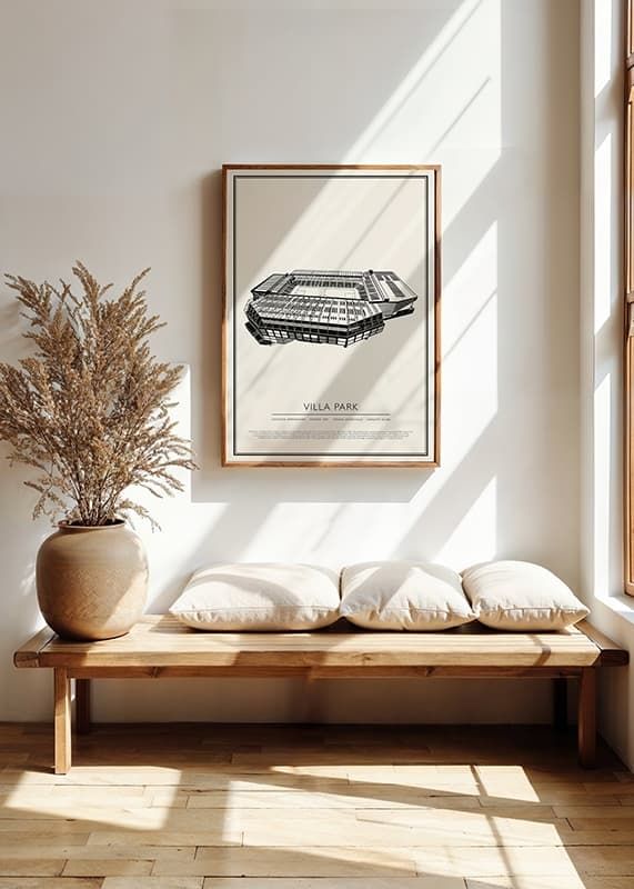 Poster Villa Park Vintage Sketch 01 EN crossfade