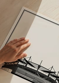 Visma Arena Vintage Skiss poster-3
