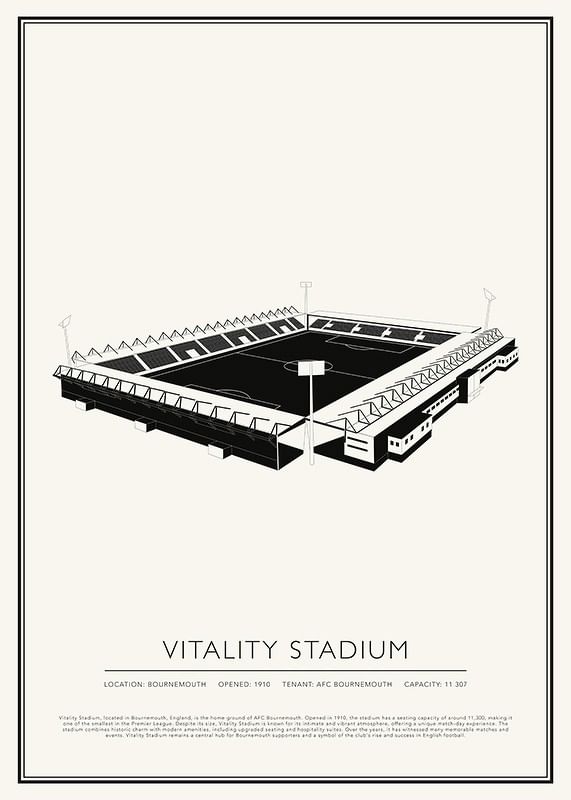 Poster Vitality Stadium Vintage Sketch 01 EN