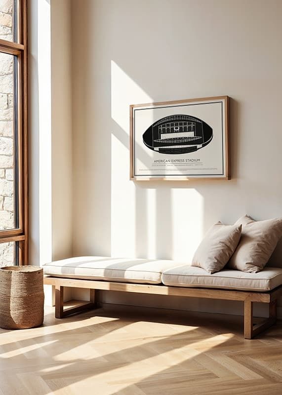 Poster American Express Stadium Vintage Sketch 02 EN crossfade