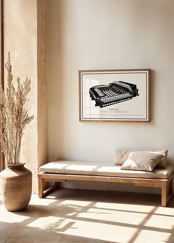 Poster Anfield Vintage Sketch 02 EN crossfade