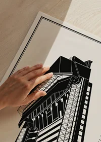 Anfield Vintage Sketch affisch-3