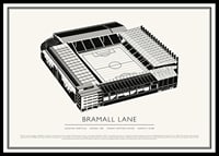 Affissione Bramall Lane Vintage Sketch-0