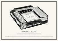 Affissione Bramall Lane Vintage Sketch-1