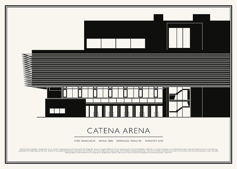 Catena Arena Vintage Skiss poster-12