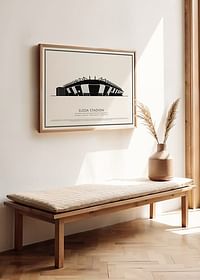 Eleda Stadion Vintage Skiss poster-2