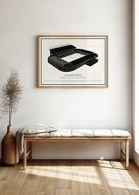 Poster Elland Road Vintage Sketch-2