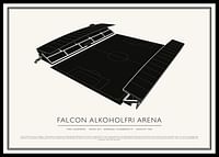Falcon Alkoholfri Arena Vintage Skiss poster-0