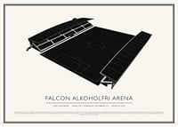 Falcon Alkoholfri Arena Vintage Skiss poster-1