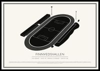 Finnvedsvallen Vintage Skiss poster-0